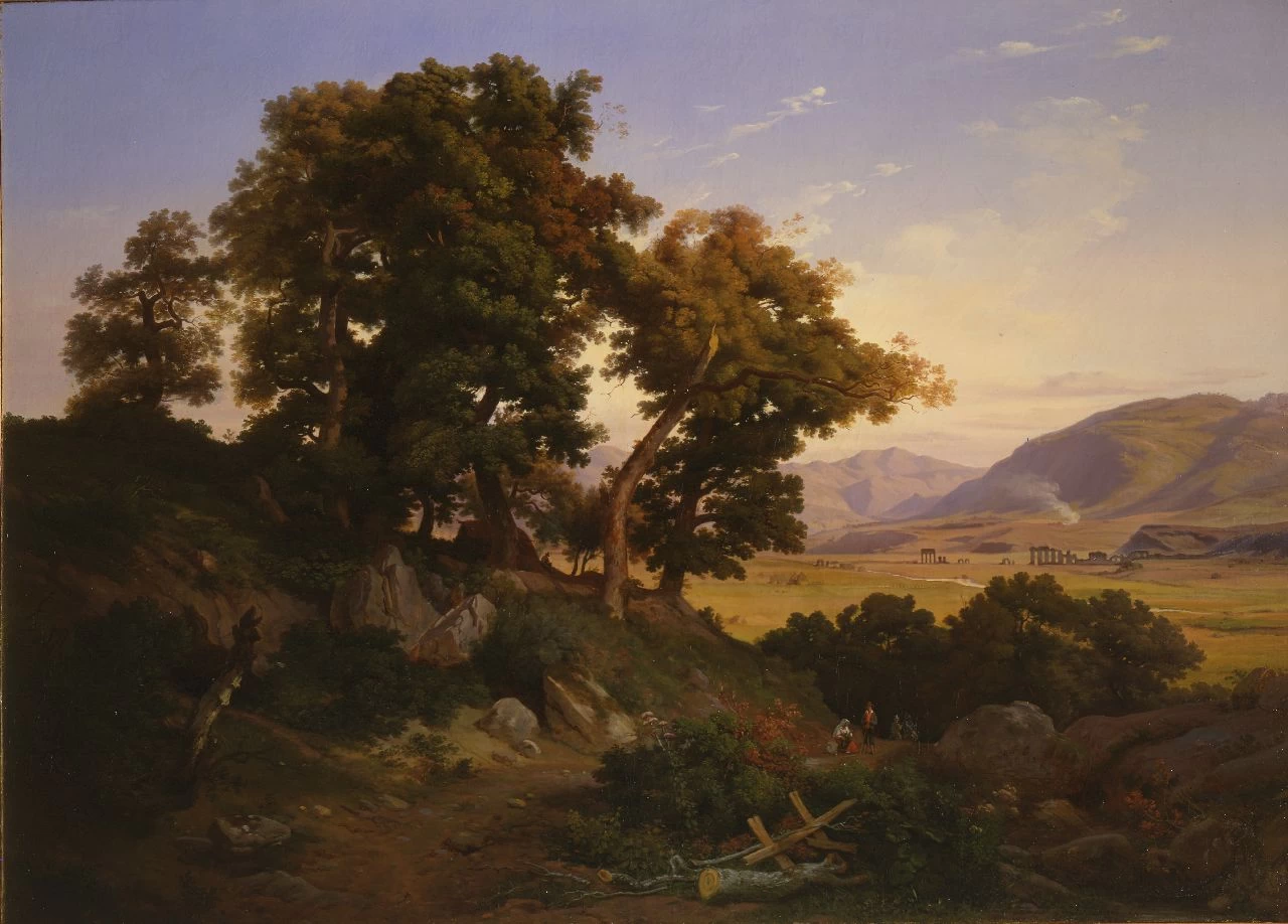 Campagna romana presso Tivoli - Galleria Nazionale di Parma